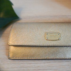 MICHAEL KORS Gold Wallet